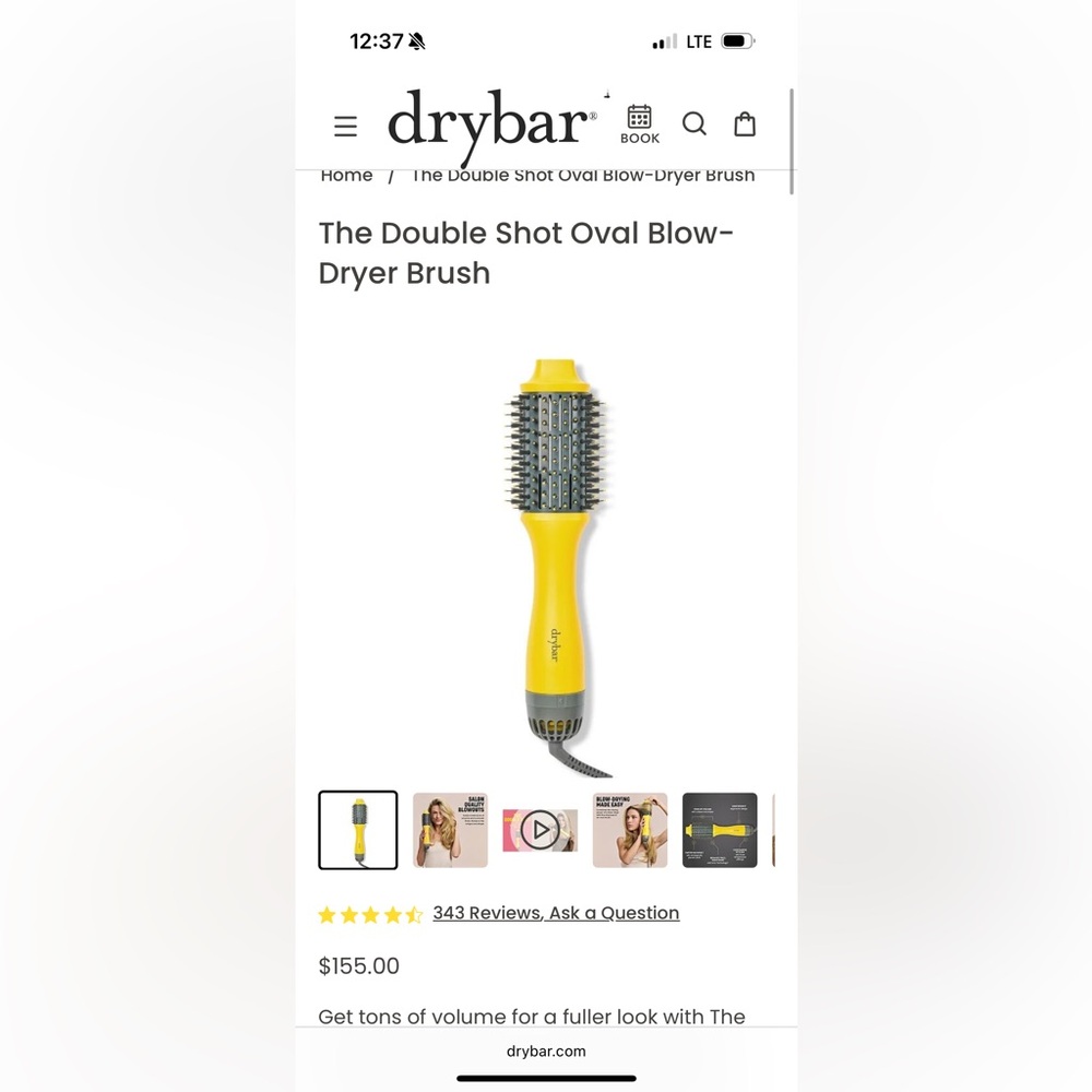 Drybar Oval Blow Dryer Brush